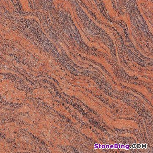 Multicolor Red Granite Tile