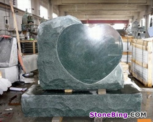 Evergreen Heart Shaped Monument