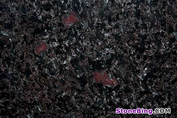 Sillhouette Black Granite Tile
