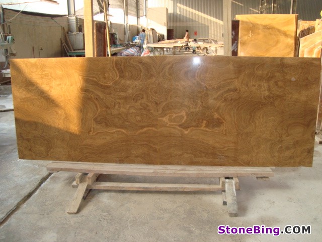 imperial wood yellow marble