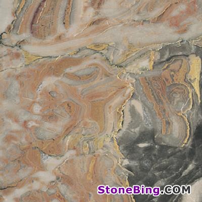 Arabescato Orobico Rosa Marble Tile