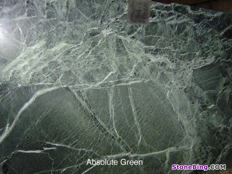 Absolute Green Marble Slab