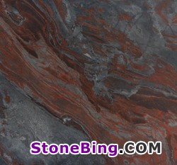 Iron Red Granite Tile
