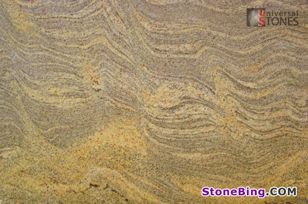 Juparana Gold Granite Slab
