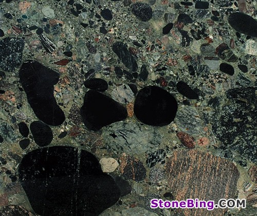 Picasso Green Granite