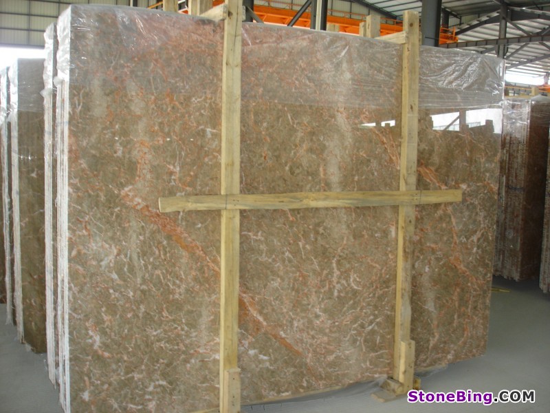 Agate red marble