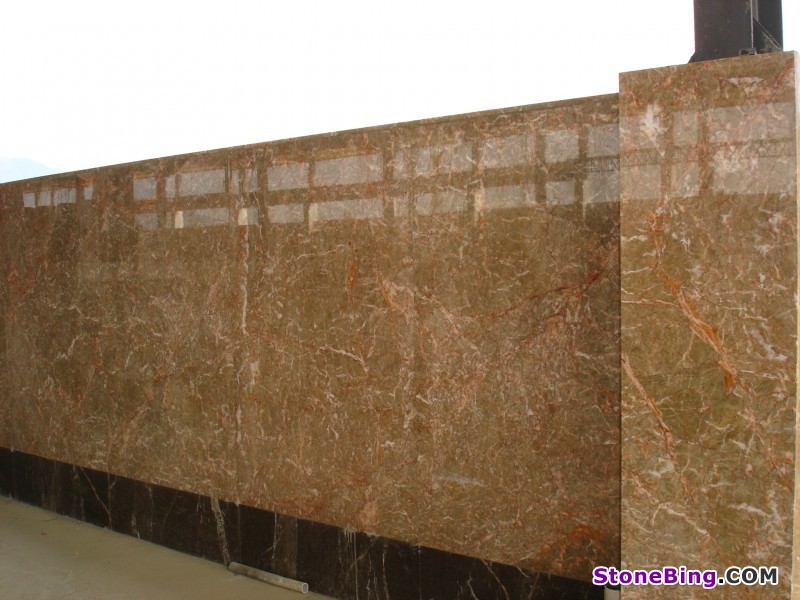 Agate red marble