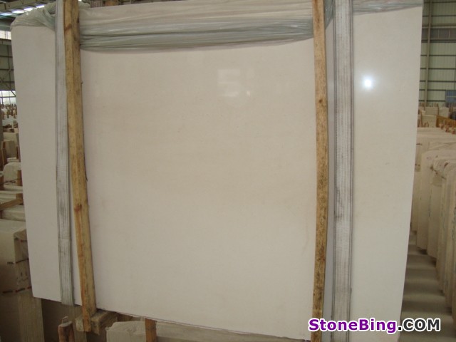 white limestone slab tile