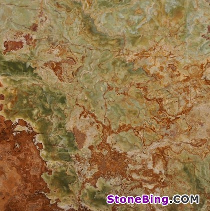 Verde Scuro Onyx Tile