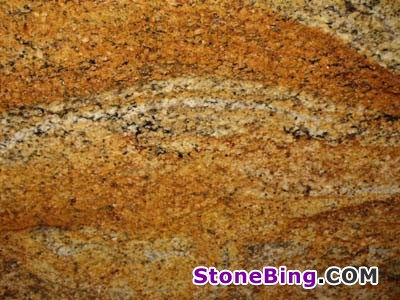 Amber Wave Granite Slab