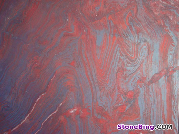 Irin Red Granite Slab