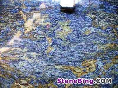 Blue Storm Granite Slab
