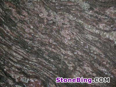 Brass Blue Granite Slab