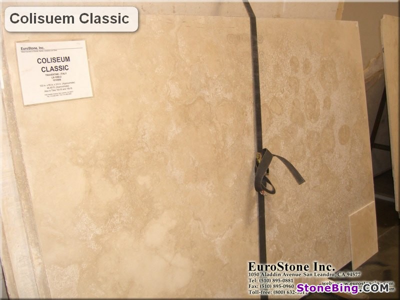 Coliseum Classic Travertine Slab