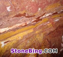 Red Multicolor Onyx Tile