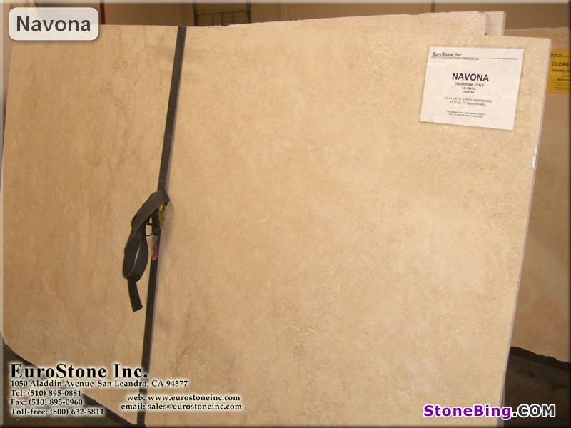 Navona Travertine Slab