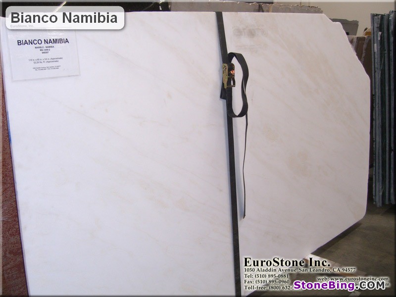 Bianco Namibia Marble Slab