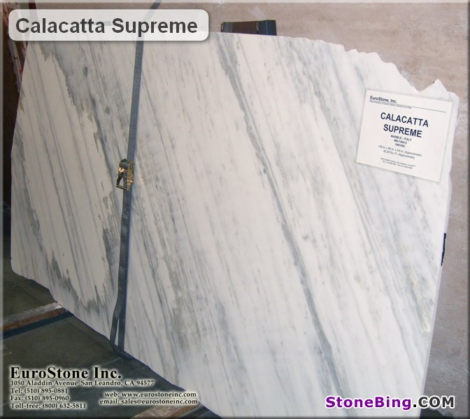 Calacatta Supreme Marble Slab