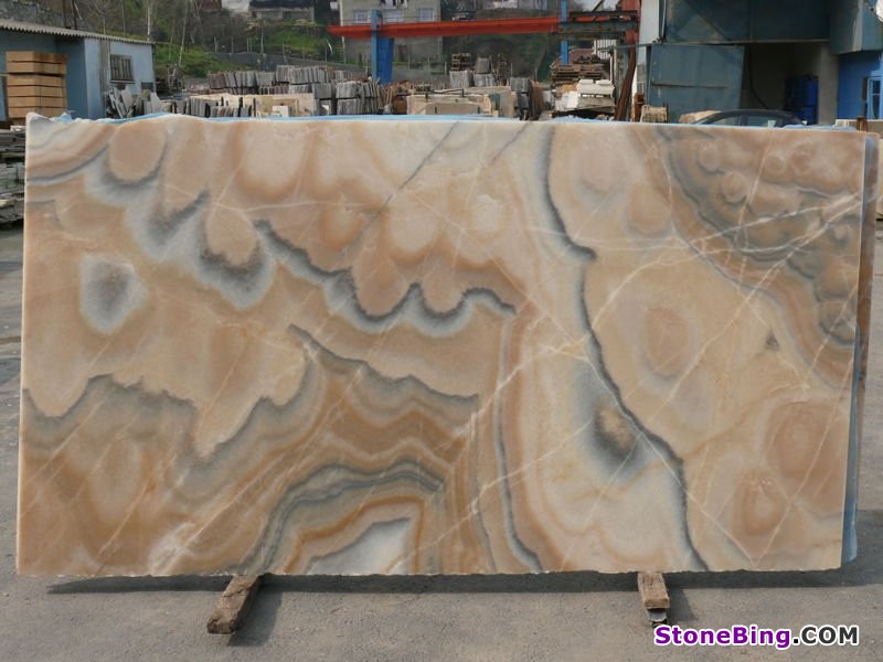 Rainbow Onyx Slab