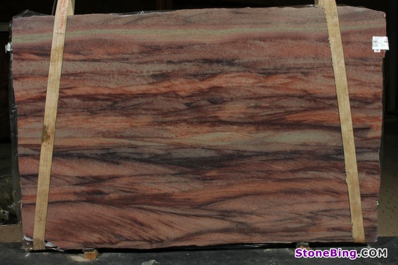 Red Colinas Granite Slab