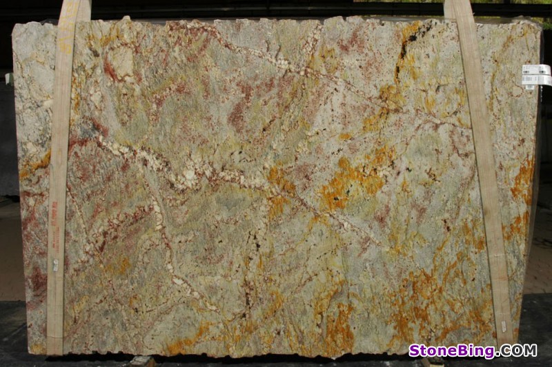 Siena Bordeaux Granite Slab
