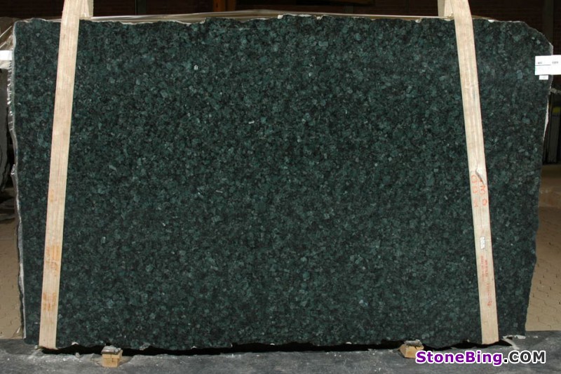 Peacock Green Granite Slab
