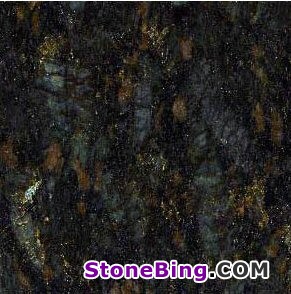 Verde Peacock Granite Tile