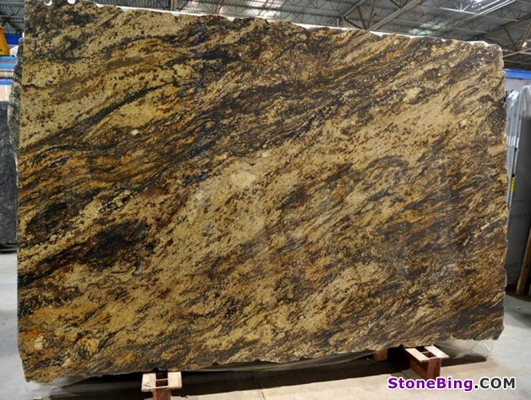 Golden Thunder Granite Slab