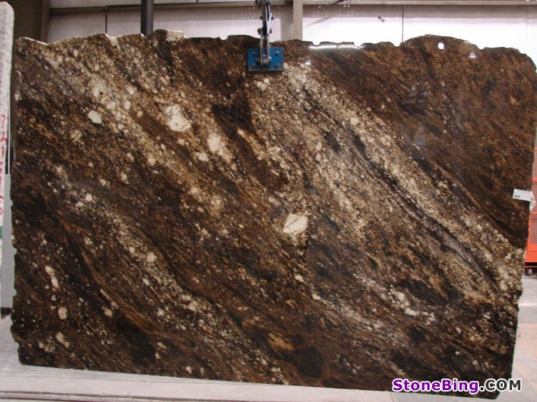 Chuva Brown Granite Slab