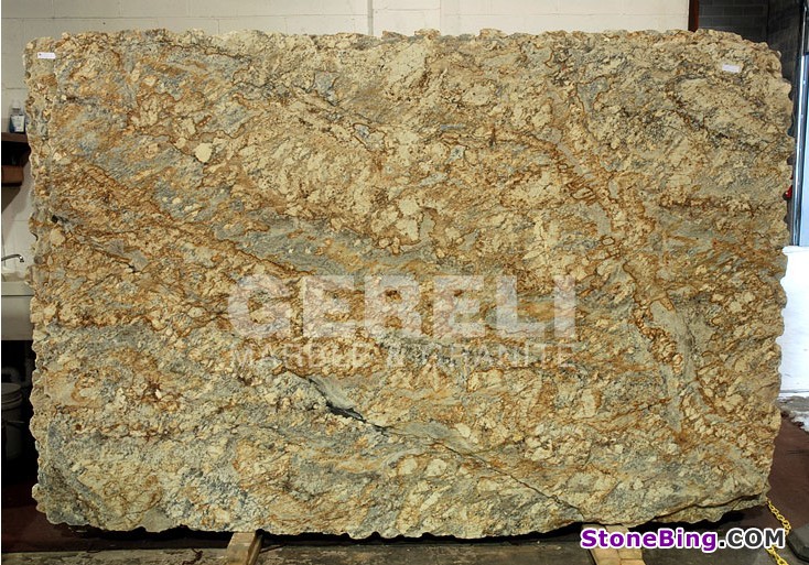 Giallo Typhon Granite Slab