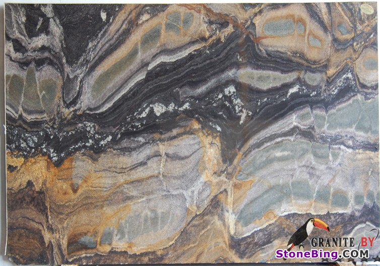 Verde Meduce Quartzite Slab