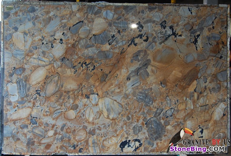 Rustic Gold Quartzite Slab