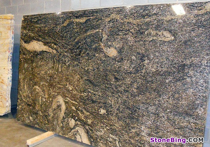 Cosmos Gold Granite Slab