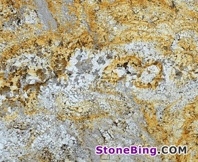 Gold & Silver Granite Tile