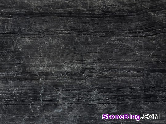 Black Wood Marble Tile