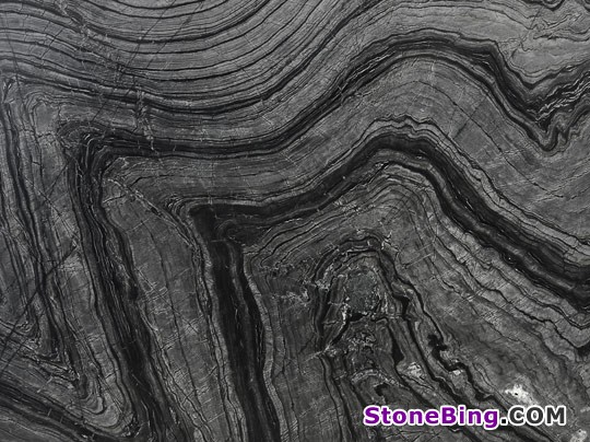 Silver Wave Marble Tile