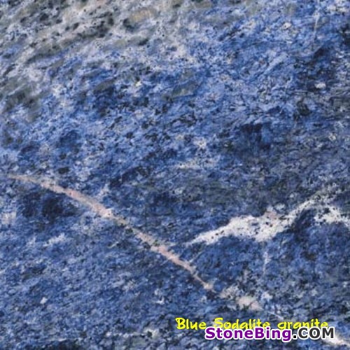 Blue Sodalite Granite Tile