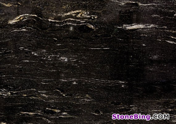 Black Cosmic Granite Tile