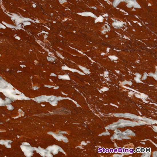 Rosso Francia Marble Tile