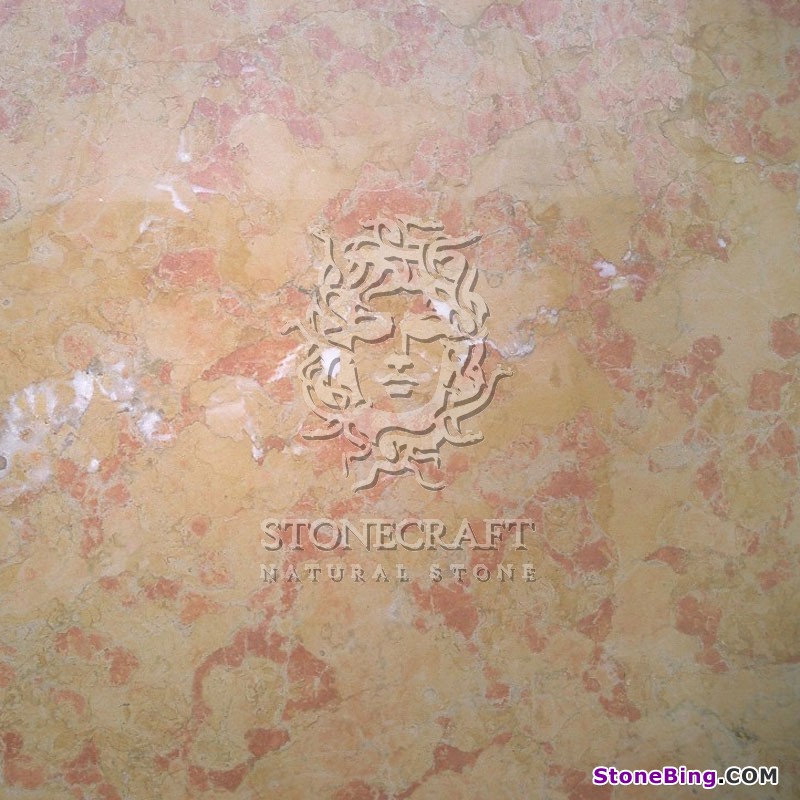 Giallo Reale Rosato Marble Tile