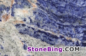 Blue Sodalite Granite Tile