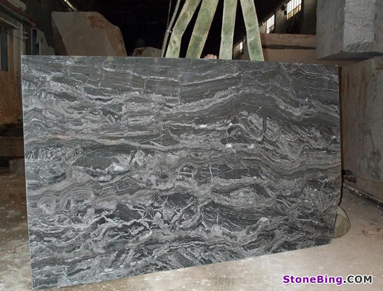 Arabescato Orobico Grigio Marble Slab