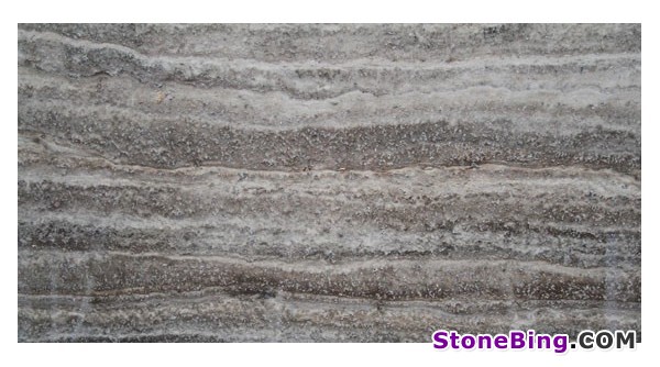 Silver Travertine Slab