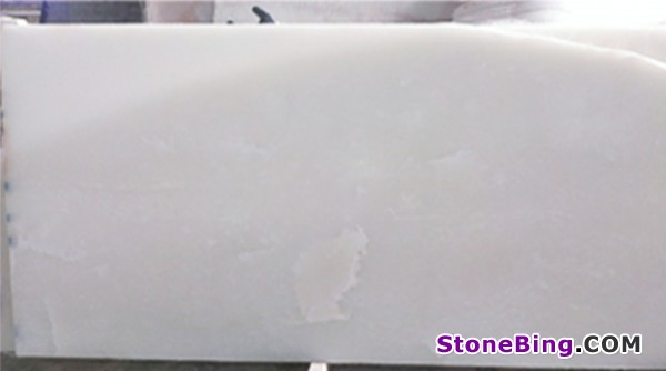 Snow White Onyx Slab