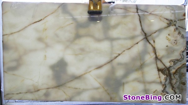 Royal White Onyx Slab