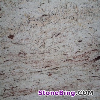 Ivory Brown Light Granite Slab