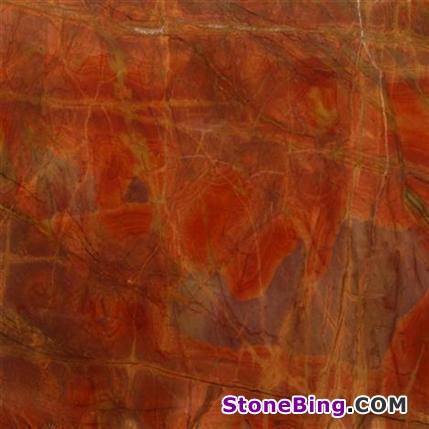 Rosso Damasco Marble Tile
