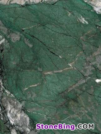 Verde Malachite Marble Tile
