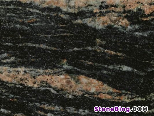 Tropical Black Granite Tile