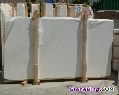 Bianco Rhino Marble Slab